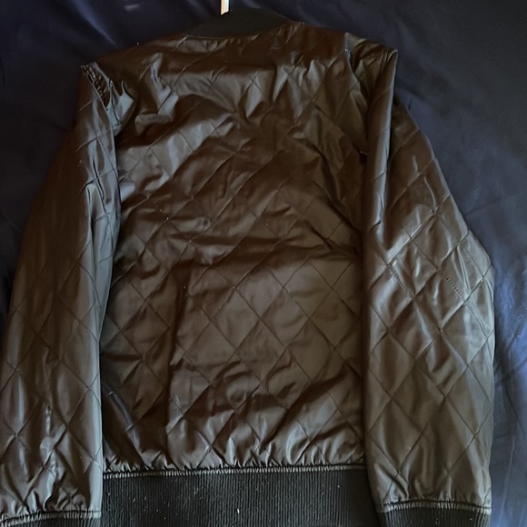 KREW Bomber Jacket, Diamond Pattern, Size Medium - Picture 3 of 3
